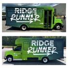 ORNL Ridge Runner Shuttle - Vehicle Wrap Mockup