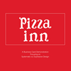 Pizza Inn - Business Card Demonstration