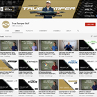 True Temper Golf Youtube Page - Banner & Video Thumbnails