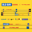 Old Bay Seasoning x TRUE Attack Handle Graphics