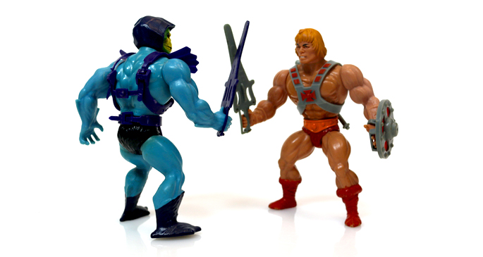 He-Man vs. Skeletor